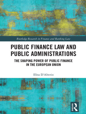 cover image of Public Finance Law and Public Administrations